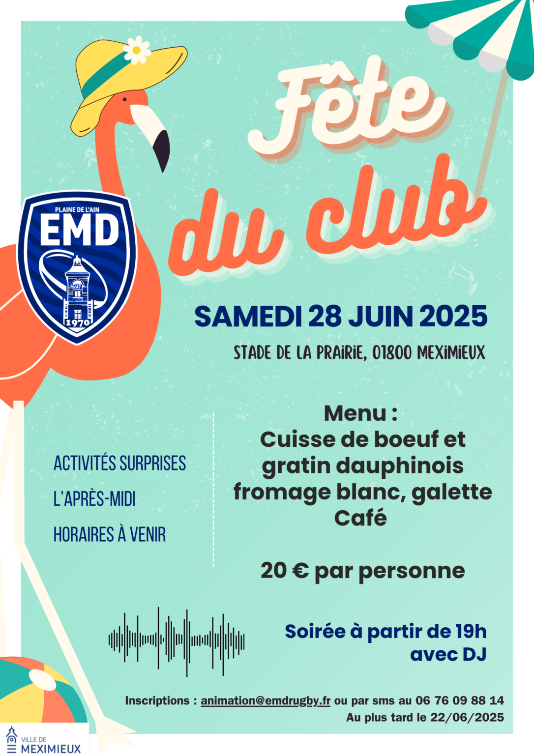 FÊTE DU CLUB